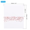 PATIKIL 50 Pack Reserved Table Signs, Seating Name Cards Rose