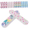 WOONEKY 40pcs Mini Nail Files Set Manicure Tools Nail Buffing