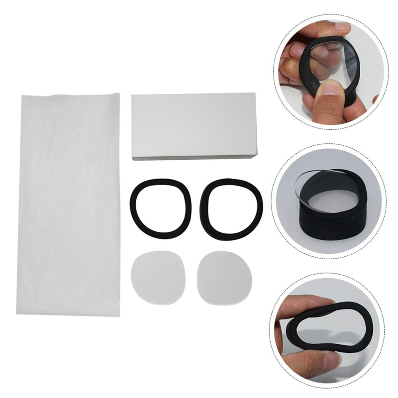 BIUDECO Replaceable Vr Glasses Protector Comfortable Easy Install for Anti-Scratch