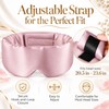 Mulberry Silk Sleep Mask for Comfortable Rest – Soft Light-Blocking