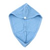 FOMIYES Hair Drying Towel Wrap Super Absorbent Microfiber Head Wrap