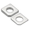 PATIKIL 4pcs M14 Beveled Square Washers, 14x30mm Missing Angle Square
