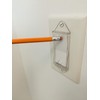 Clear Rocker Switch Plate Cover Guard 2 Pack - Keeps