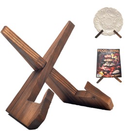 FUHAIFUNANDX Recipe Stand, Book Stand, Tabletop, Writing Stand, Music Score Stand, Dish Stand, Reading Stand, Wooden, Stylish