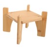 Mobestech Wooden Beverage Dispenser Stand Multi Functional Square Holder for