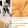 fyetemon Knit Hat, Cute, Compane, Cold Protection, Warm, Women's, Fleece