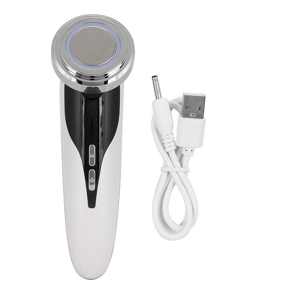 5-in-1 Face Massager Beauty Machine, Smooths & Firms Skin Ems Massage Whitening Facial Cleansing Tight Lifting Anti Ageing Face Lift Machine