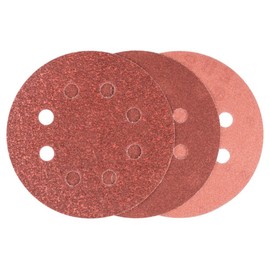 Bosch 2609256A21 Sanding Sheet Set for Random Orbit Sanders (6-Piece)