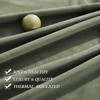 RYB HOME Velvet Curtains 63 inches Long, Rod Pocket Soft