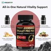 HIILEATHY Optimal Shilajit PRO MAX – 60 Capsules with Essential