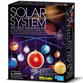 4M Kidz Labs Solar System Mobile Making Kit