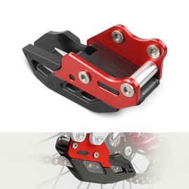 Red 47mm Rear Chain Guide Guard Compatible with Honda XR650L 1993-2022，See Fitment