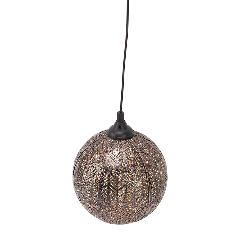 5.9in Solar Lantern Garden Garden LED Solar Hanging Lights Round