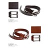 ARONA Genuine Leather Belt, Gentleman's Belt, Cow Leather, Italian Leather,