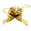 Brizzolari Metallic Fast Ribbons, 50 Pieces, 31 mm, Christmas Decorations,