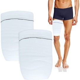 Catheter Leg Bag Holder, Convenient Washable Reusable Elastane Stitched Wrapped Urine Bag Designed for The Incontinent (S)