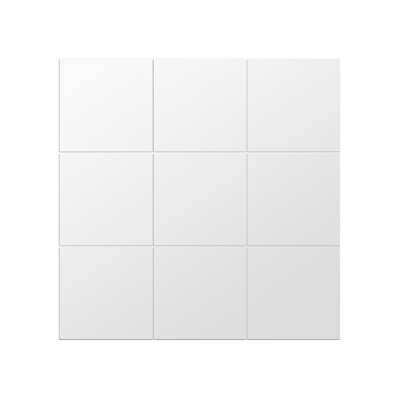 25 Uds Pegatinas de Pared de Espejo Cuadrado DIY, Azulejos