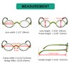 Eyekepper Los lectores Spring Temple Vintage Mini pequena Oval redonda