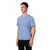 Magnetic Buttons Post Shoulder Surgery Recovery Shirt for Men V-Neck