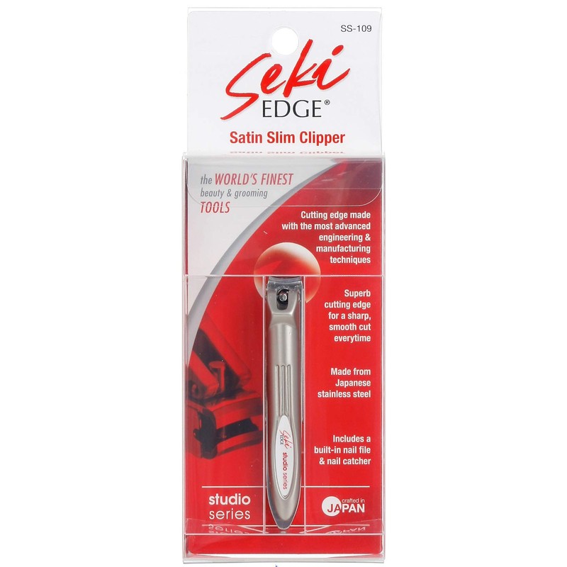 Seki Edge Ss-109 Satin Slim Clipper, Stainless Steel