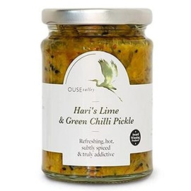 Ouse Valley Hari's Lime & Green Chilli Pickle 190g