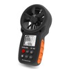 SURLABA Digital Wind Gauge, Handheld Anemometer 0.3-30m/s Wind Speed Gauge,