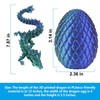 BBBin 3D Printed Dragon Eggs with Dragon Inside - Full