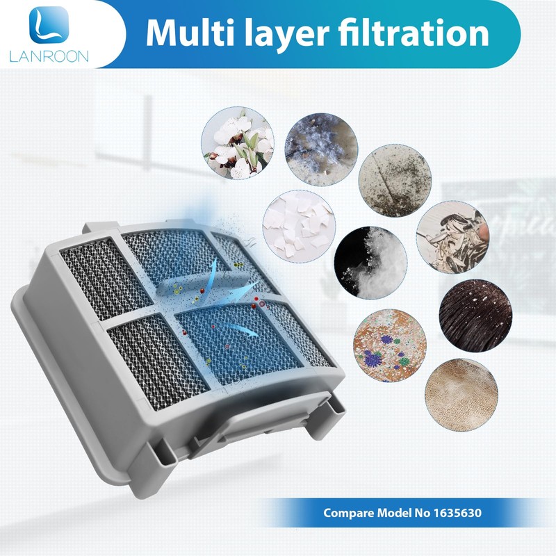 LANROON 3418 3402 3774F Filters for Bissell SurfaceSense 3418 3415