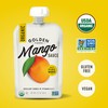 Golden Farms Mango Pouches, Single Ingredient Healthy Snacks (Pack of