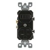 Leviton 20 Amp, 120 Volt, Duplex Style Combination Single Pole