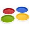 Arrow Home Products , 4-Pack Round Plates (4 Pack), Assorted