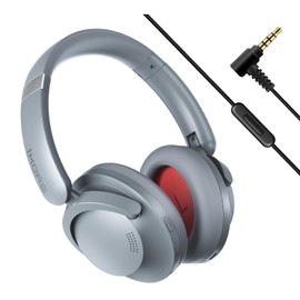 1MORE SonoFlow Pro HQ51 Noise Cancelling Headphones - Over Ear Bluetooth Headphones with LDAC for Hi-Res Wireless Audio,100H Playtime, Bluetooth 5.4, QuietMax ANC, Comfortable Fit (Silver)