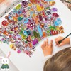 20 Sheets of 3D Stickers for Children and Toddlers, Puffy
