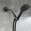All Metal Shower Head Holder Bracket, Solid Brass Shower Arm