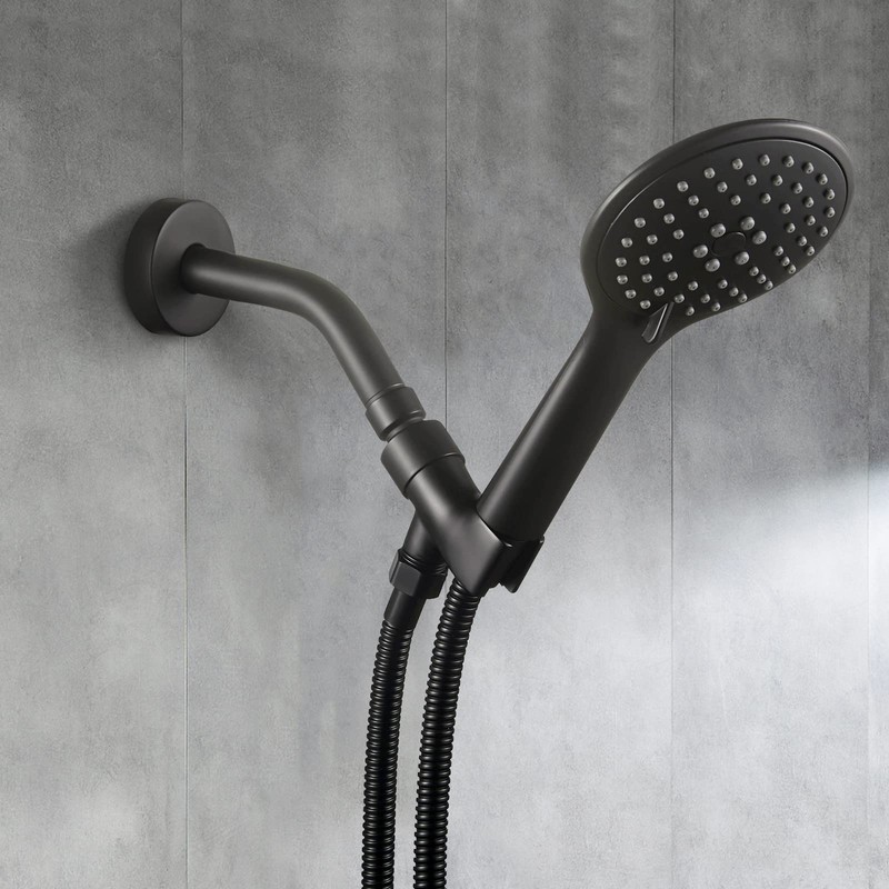 All Metal Shower Head Holder Bracket, Solid Brass Shower Arm