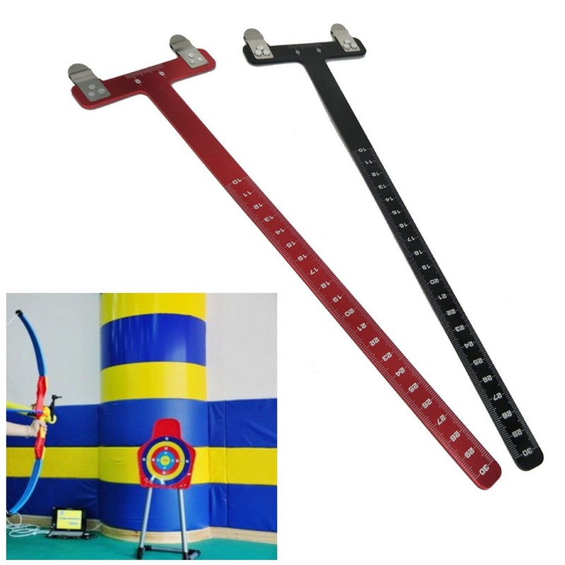 Bow T Ruler Archery Assistance Turning Tool 12inch Ruler for