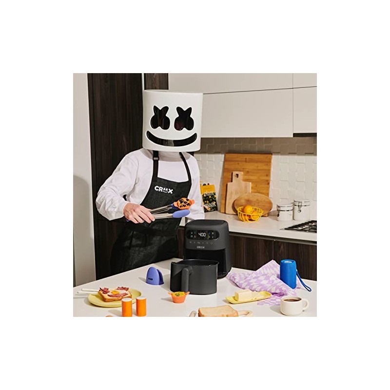 CRUX x Marshmello 3.0 QT Digital Air Fryer with TurboCrisp