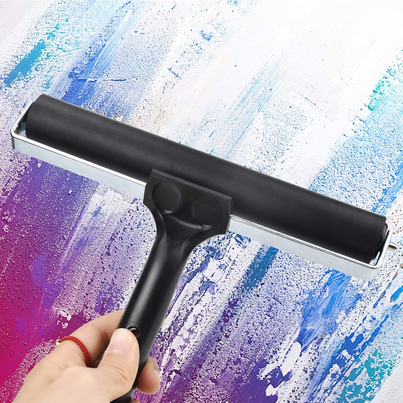 Rubber Roller, 21 cm Lino Roller Rubber Roller Made of
