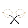ZIMUSUN Small Round Metal Frame Glasses for Women Men Circle
