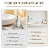 4PCS Gray Diatomite Tray Set, Water Absorbing Stone Coasters for