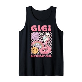 Gigi of the Birthday Girl Pool Party Family Party Decor Tank Top