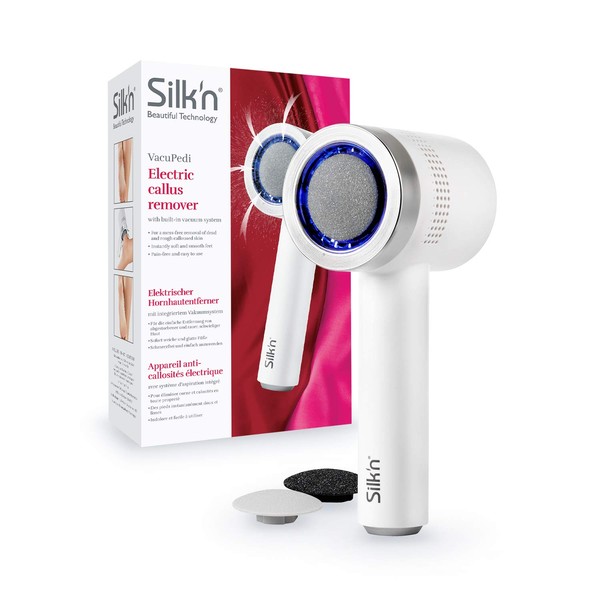Silk'n VacuPedi - Electric Device for Callus Removal - Vacuum System - Two Speeds