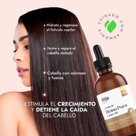 Aceite De Ricino Organico Castor Oil Facial Y Capilar 50ml