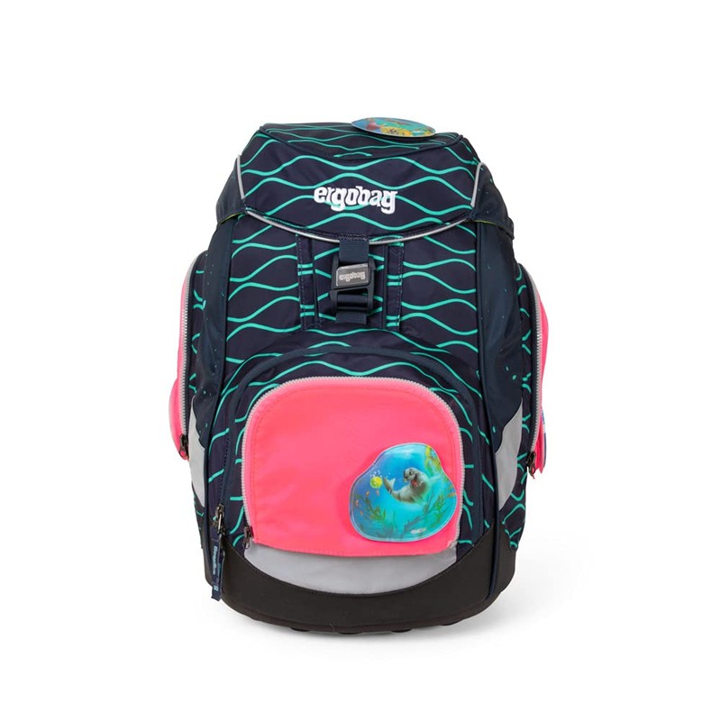 ergobag Fluo Zip Set Visibility Set Pack Cubo and Cubo