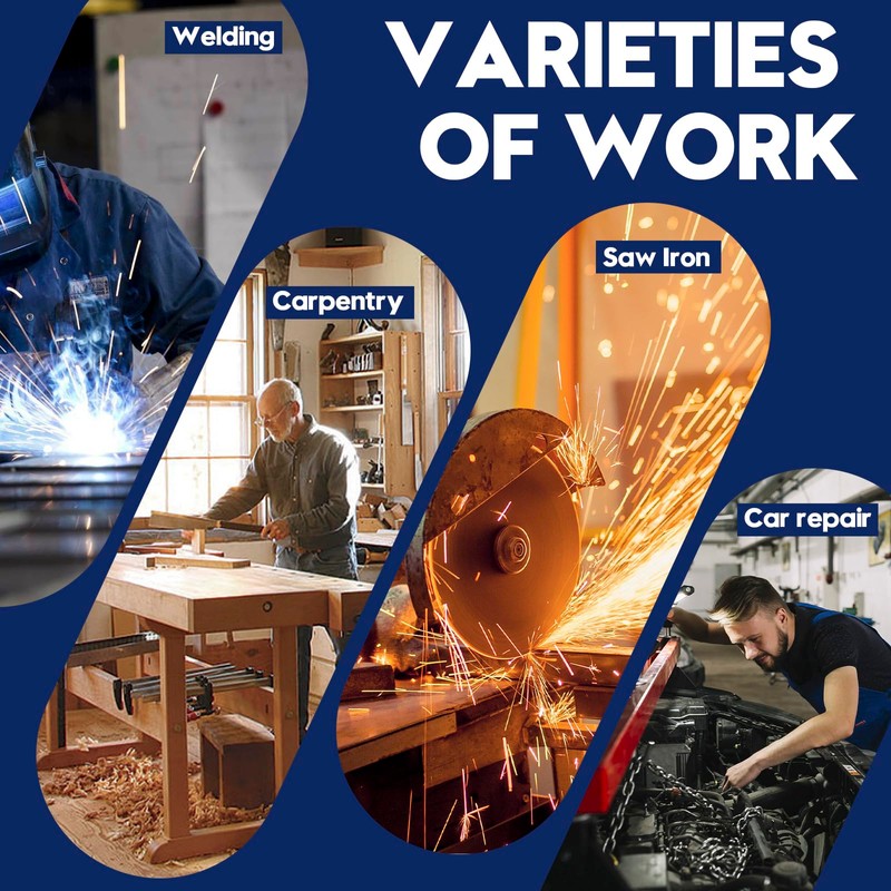 QeeLink Welding Jacket Split Leather Sleeves | Premium Flame Resistant