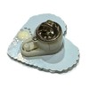 LED Badge Pin "Spatzl" in Gingerbread Heart Design for Weddings