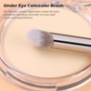 TEOYALL Tioyal Dual End Foundation Under Concealer Brush Curved Angle