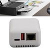 DAUERHAFT Print Server, Support Image Printing USB 2.0 Network Print