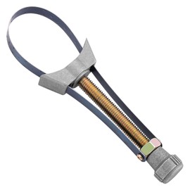 Adjustable Oil Filter Wrench – Universal Oil Filter Strap, Non-Slip Grip, Hand Tools, Oil Filter Spanner Tool for Cars, Motorcycles, Trucks & Lawn Mowers (60-105mm)
