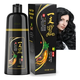 Shampoo Tinte Instantáneo Cubre Canas Natural Jengibre 500ml